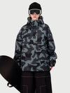 Women's Ultra Feral Camo Shark Half Zip Pullover Anorak Snow Jacket