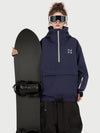 Anorque Snow Park Rider de Mulher Freestyle Softshell Meio-Fecho com Capuz e Bolso Canguru