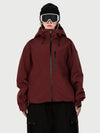 Women's Techline Dual Zip Fit Adjustment Durable Ski & Snowboard Jacket