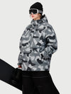 Women's Ultra Feral Camo Shark Half Zip Pullover Anorak Snow Jacket