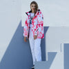 Women's Arctic Queen Camouflage Pink Snow Jacket & Pants Set