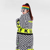 Snowverb Women's Street Style Plaid Snow Jacket