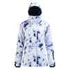 Women's SMN Mountain Fortune Colorful Print Snowboard Jacket
