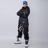Men's PINGUP P-40 Fighter & Shark Conjoined One Piece Snowboard Suits