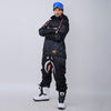Snowverb Men's P-40 Fighter & Shark Conjoined One Piece Snowboard Suits