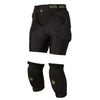 Gsou Snow Unisex Undercover Protective Shorts & Knee Pads Set