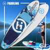 California Breeze 10'6'' Inflatable Stand Up Paddle Board Touring SUP With All Accessories