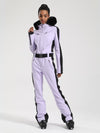 Women's Gsou Snow Classic Faux-Fur Trim Dawn Ski Suit One Piece