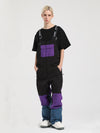 Women's Gsou Snow Mountain Discover Colorblock Snow Bibs Pants