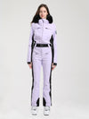 Women's Gsou Snow Classic Faux-Fur Trim Flare Dawn Ski Suit
