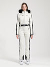 Women's Gsou Snow Classic Faux-Fur Trim Dawn Ski Suit