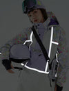 Women's Vector Unisex Reflective Colorful Winter Anorak Snow Jacket