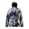 Men's SMN Winter Urban Fashion Freestyle Ski Snowboard Jacket