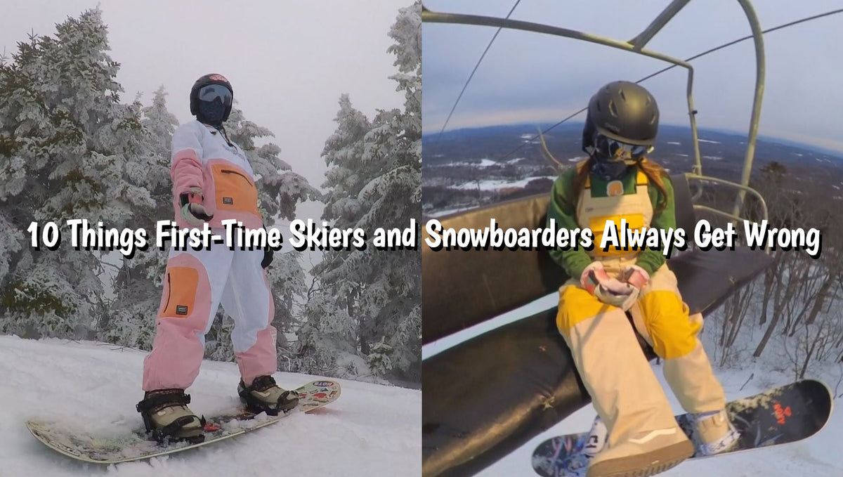 10 Things First-Time Skiers and Snowboarders Always Get Wrong