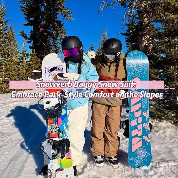 Snowverb Baggy Snow Suit: Embrace Park-Style Comfort on the Slopes