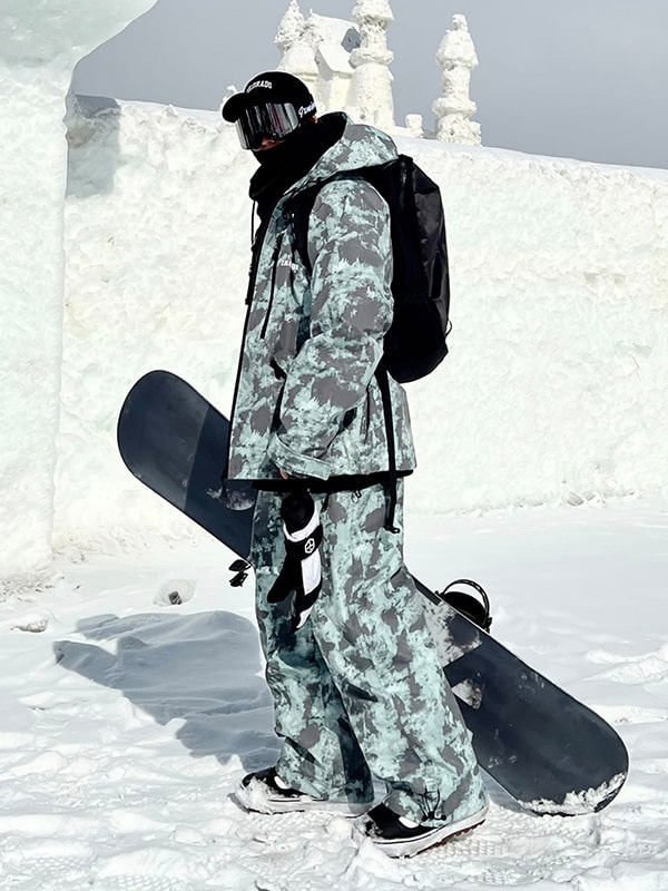 Mens Snowboard Gear House Snowboard Jackets Men's North White
