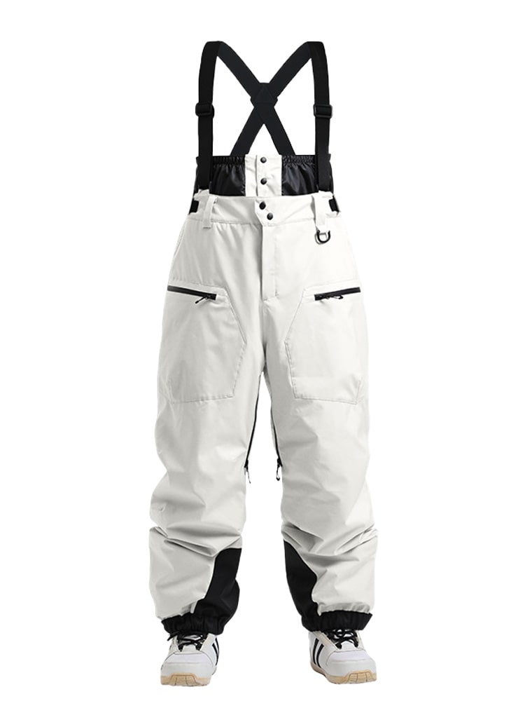 Mens Snow Bibs Snowboard Suspenders For Pants Snowmobile Pants Men