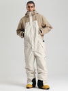 Men's Backcountry Explorer One Piece Cargo Ski Suits Full Body Snowsuits