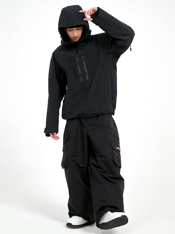 Men's Durable Mountain Pro All Weather Thermal 3L Snow Suit