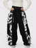 Women's Wild Motion Reflective Colorblock Extra Baggy Snow Pants