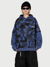 Women's Park Rider Freestyle Snow Hoodie – 2-in-1 Layered Style with Contrast Sleeves