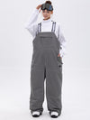 Women's City Chill Street Style Freerider Baggy Snow Bib Overalls