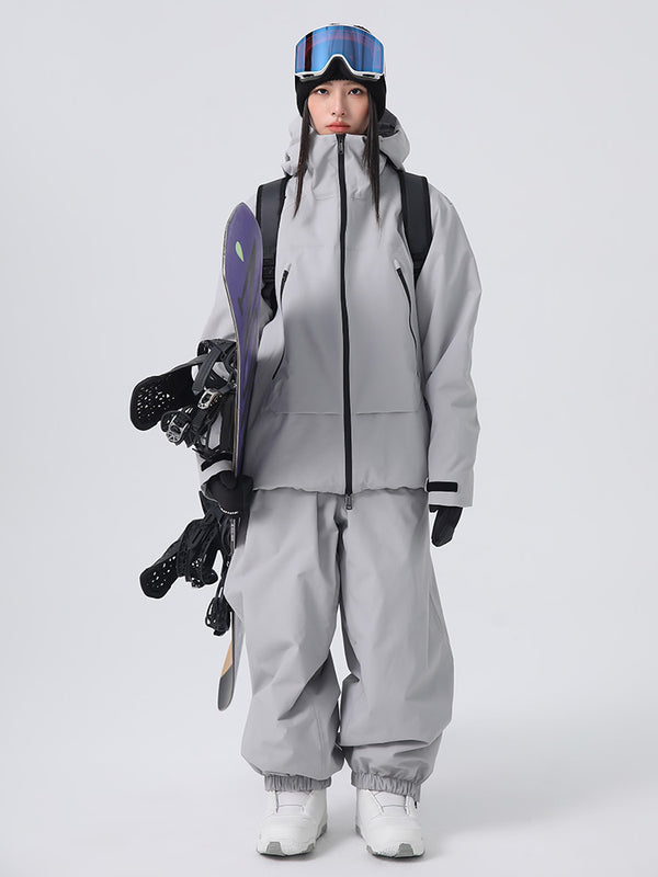 Women's Searipe Unisex Durable Mountain Pro All-Weather Baggy Snow Suit