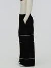 Women's Nightline Park Rider Reflective Trim Cargo Pockets Baggy Snow Pants