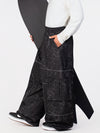 Men's Nightline Park Rider Reflective Trim Cargo Pockets Baggy Snow Pants