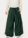 Men's Hyper Flux Side Zip Graffiti Panel Extra Baggy Freestyle Snow Pants