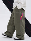 Men's Urban Street Style Freerider Baggy Snow Pants