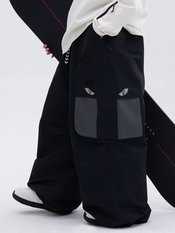 Men's Snowverb Skyguard Utility Extra Baggy Cargo Snow Pants