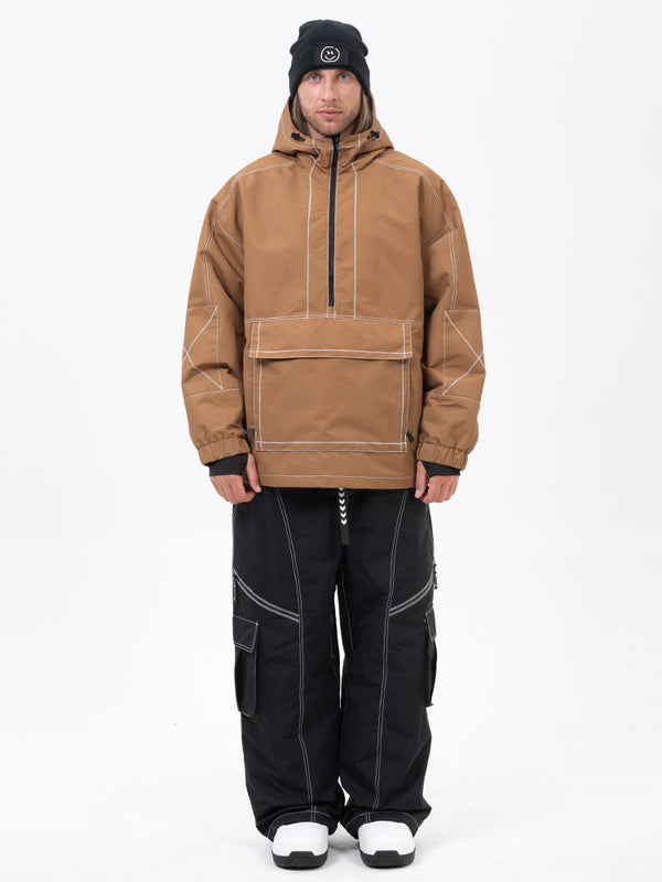 Men’s Mountain Vibe Pullover Jacket & Streetstorm Baggy Snow Pants Set