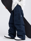 Women's Prime Mountain Baggy Snow Pants with Dual Side Cargo Pockets