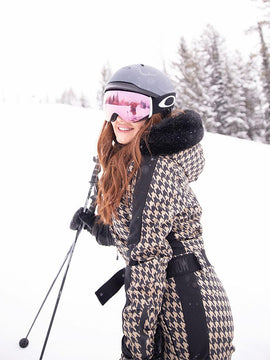 Gsou Snow Women's High Waisted Bloomer Ski Pants