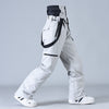 Men's RIIVIYELE Winter Mountain Snow Pants Ski Bibs