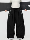 Women's Hyper Flux Side Zip Graffiti Panel Extra Baggy Freestyle Snow Pants