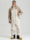 Men's Backcountry Explorer One Piece Cargo Ski Suits Full Body Snowsuits