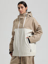 Women's Gsou Snow HyperDrive All-Season Color Block Mountain Cargo Snow Jacket