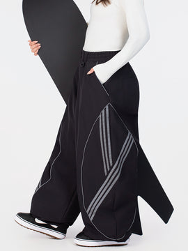 Women's Nightline Park Rider Reflective Curve Baggy Snow Pants