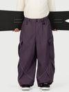 Men's Camden Punk Reflective Street Utility Cargo Snow Pants – Baggy Freestyle Fit