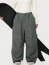 Women's UrbanCraft Workwear Baggy Snow Pants with Enhanced Knee Mobility Design