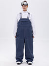 Women's City Chill Street Style Freerider Baggy Snow Bib Overalls
