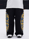 Men's All Weather Reflective Swaggy Graphic Cargo Snow Pants