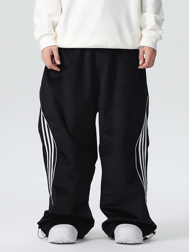 Men's Searipe Unisex Oversize Fleece ChillTech Baggy Snow Pants Snowverb