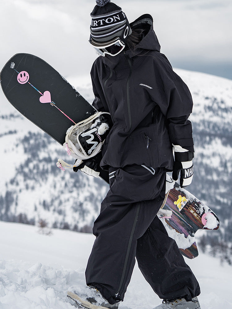 jon snow snowboard Women's John Urban Edge Streetwear Freestyle Adventure Baggy Snow Suit Breathable insulation John Snow Snowboard Jacket Pants