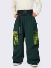 Men's Hyper Flux Urban Graffiti Freestyle Baggy Cargo Snowboard Pants - Park Rider