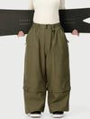 Women's UrbanCraft Double Knee Utility Cargo Snow Pants with Rivet-Reinforced Panels