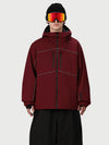 Men's Nightline Park Rider Freestyle Snow Jacket with Reflective Panels