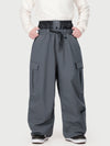 Men's Techline Workwear-Inspired Utility Cargo Snow Pants – Baggy Freestyle Fit